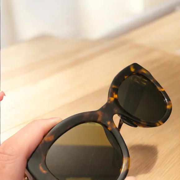 Miu Miu Sunglasses Glimpse MU 01YS 14L09Z 51-22 Honey Havana